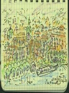 Item #59-1237 Travel Notebook II. Doris Miller Johnson