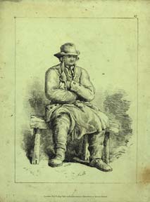 Ackerman (Ackermann), R. - Man Seated
