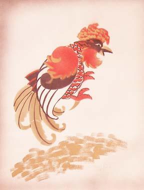 Chan Lee - Gold Tail Fighting Cock