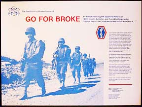 Item #59-1264 Go For Broke. Presidio Army Museum
