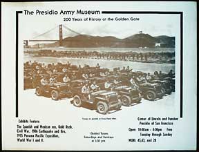 Item #59-1265 200 Years of History at the Golden Gate. Presidio Army Museum