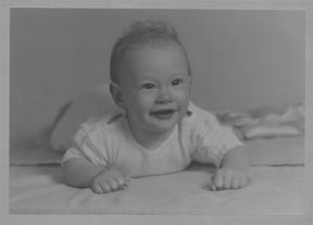 Item #59-1331 Baby Portrait. Anonymous.
