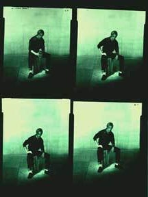 Item #59-1385 Branding Campaign, Silver Tab Jeans, Sixteen Contact Sheets of full-body shots,...