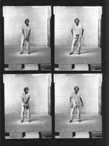 Item #59-1390 Branding Campaign, 567 Jeans, Sixteen Contact Sheets of full-body shots, R&B singer...
