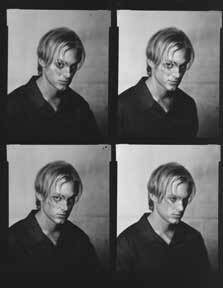 Item #59-1391 Branding Campaign, Silver Tab Jeans, twelve contact sheets of headshots, preppy...