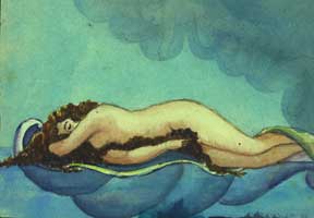 Item #59-1413 The Birth of Venus. Allen Bennett, a. k. a. Allen Pencovic