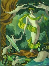 Item #59-1431 Toilet of Venus. Allen Bennett, a. k a. Allen Pencovic