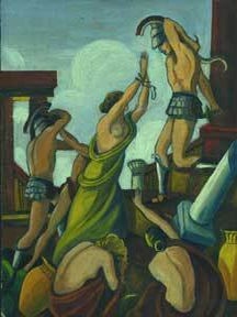 Item #59-1446 Hecuba Taken Into Slavery. Allen Bennett, a. k a. Allen Pencovic