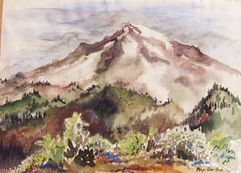 Bowker, Victor Wayne - Mount Rainier. Washington