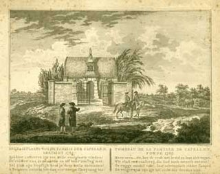 Item #59-2390 Begraafplaats van de Familie der Capellen, Gesticht 1785 (Tombeau de la Famille de...