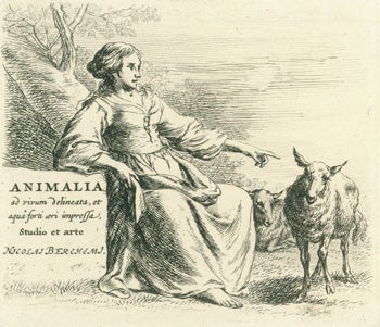 Berchem, Nicholaes - Shepherdess. 