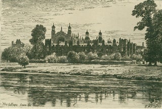 Item #59-2428 Eton College from the River. Cathock