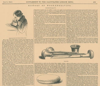 Item #59-2436 "History of Wood-Engraving." Illustrated London News