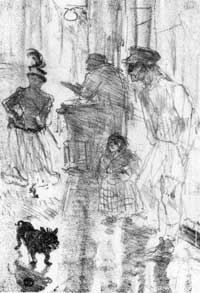 Toulouse-Lautrec, Henri - Le Marchand de Marrons