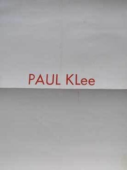 Item #59-3023 PAUL KLee (from the Electric Poems portfolio). Aram Saroyan