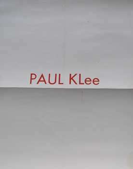 Item #59-3023 PAUL KLee (from the Electric Poems portfolio). Aram Saroyan.