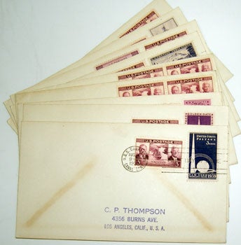 Item #59-3056 25th Anniversary Panama Canal Issue. (First Day Covers). United States Postal Service.