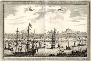 Item #59-3088 Vue de Quang-Cheu-Fu ou Canton (China). Tardieu
