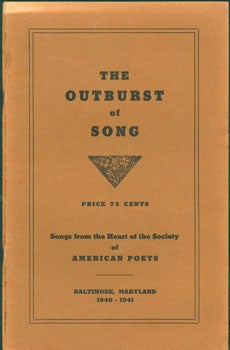 Item #59-3189 The Outburst of Song, 1940 –1941. Lucy Derrick-Swindells.