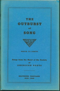 Derrick-Swindells, Lucy - The Outburst of Song, 1939 -1940