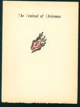 Item #59-3283 The Festival of Christmas. Claud Lovat Fraser