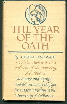 Item #59-3337 The Year of the Oath. George R. Stewart