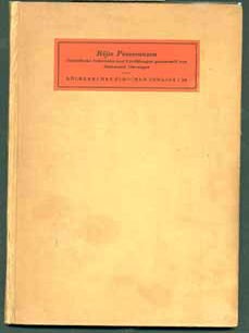 Item #59-3339 Rêjte Pomeranzen. Ostjüdische Schwänke und Erzählungen. Immanuel Olsvanger