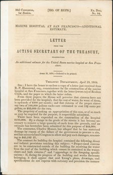 Item #59-3601 Letter from the Acting Secretary of the TreasuryTransmitting an additional estimate...