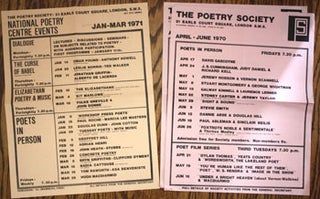 Item #59-3656 April-June 1970 [and] Jan-Mar 1971. Poetry Society