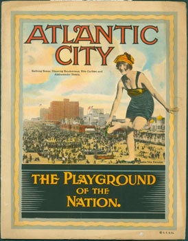 Item #59-3837 Atlantic City The Playground of the Nation. Atlantic City.