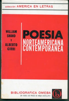 Girri Alberto, William Shand - Poesa Norteamericana Contempornea