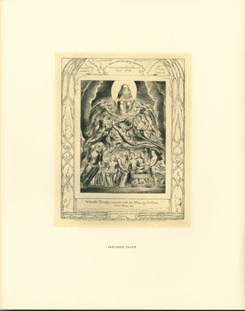 Item #59-4000 Prospectus for William Blake's Illustrations of the Book of Job. William Blake.