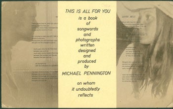 Item #59-4004 Poster for This Is All for You." Michael Pennington.