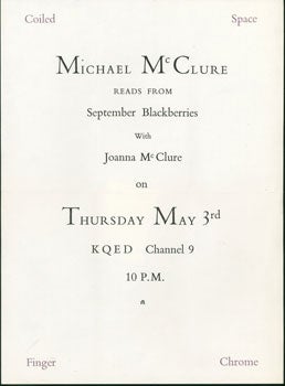McClure, Michael - Michael Mcclure Reads from September Blackberries with Joanna Mcclure