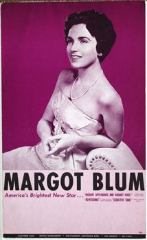 Item #59-4025 Margot Blum, America's Brightest New Star . . Margot Blum