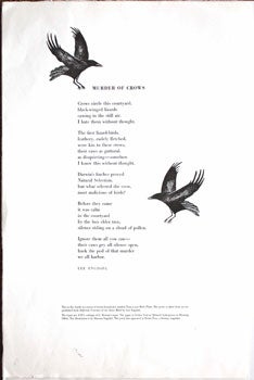 Item #59-4029 Murder of Crows. Lee Engdahl