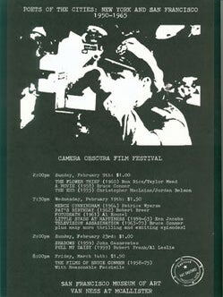 Item #59-4131 Poets of the Cities: New York and San Francisco 1950-1965. Bruce Conner