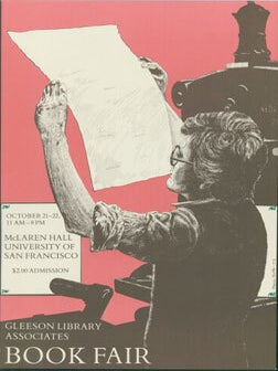 Item #59-4141 Gleeson Library Associates Book Fair. Frances Butler