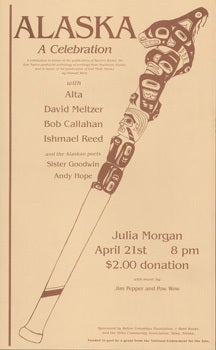 Item #59-4143 Alaska a Celebration. David Meltzer Alta, Ishmael Reed, Bob Callahan