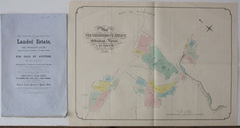 Item #59-4213 Plan, Particulars and Conditions of Sale of a Highly Desirable Landed Estate Called "The Thorngrove Estate." The Thorngrove Estate.