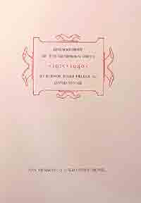 Item #604-4 Bibliography of the Grabhorn Press, 1915- 1956. Elinor Heller, Dorothy, David Magee
