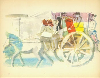 20th Century European Artist - Carriage