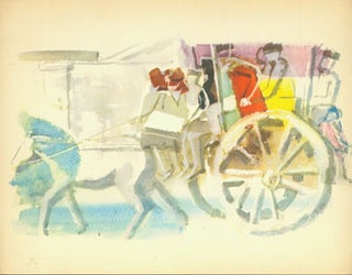 Item #63-0153 Carriage. 20th Century European Artist