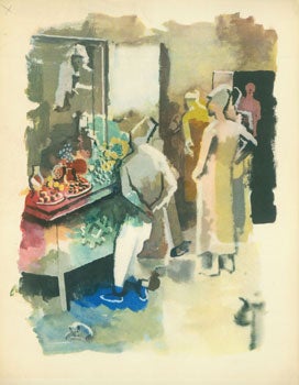 Early 20th Century European Artist - Standing Diners