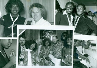 Item #63-0248 Collection of Photographs of Sylvester with fellow musicians, friends, producers,...