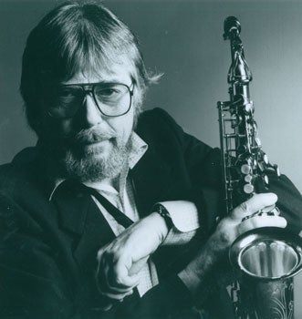 Item #63-0257 Bud Shank: Publicity Photograph for Contemporary Records. Contemporary Records, Los Angeles.