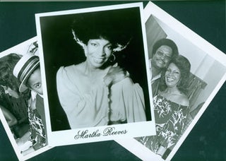 Item #63-0263 Martha Reeves: Publicity Photographs for Fantasy Records. Fantasy Records, New York