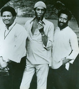 Item #63-0286 Milestone Jazzstars McCoy Tyner, Ron Carter, & Sonny Rollins: Publicity Photograph...
