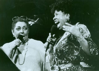 Item #63-0303 Carmen McRae & Betty Carter: Publicity Photo for Great American Music Hall Records....