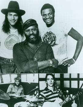 Item #63-0415 Merl Saunders and Aunt Monk: Publicity Photograph for Fantasy Records. Fantasy Records, New York.